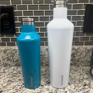 Corkcicle Blue and White Sport Canteen